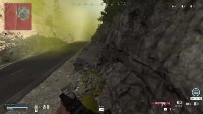 I could've gotten my first solo win but there was a stupid ridge i couldnt get over