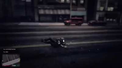 Just going for my evening bike ride in GTA