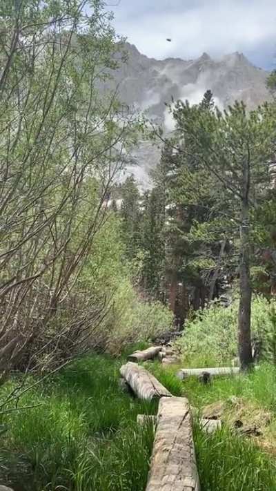I was hiking Mt. Whitney when a 5.8 earthquake shook the world and caused a huge rockslide. Yesterday, June 24, 2020