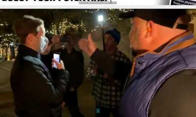 Alex Jones confronts the CEO of Google