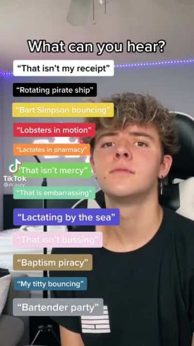 Turn on the audio and try to figure out what they&rsquo;re saying