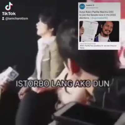 "Hindi ako naniniwala [na] 'pag [ako] naging Senador may magagawa [ako]. Istorbo lang ako du'n. Gagastusin ko lang pera niyo. Sayang, sayang lang. Wala din akong magagawa eh." - Senatorial Aspirant Robin Padilla