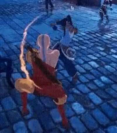 &ldquo;aang would DESTROY korra!&rdquo; &ldquo;korra would DESTROY aang!&rdquo; aang and korra: