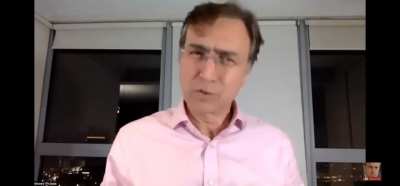in an alternate timeline I bet Dr. Moeed Pirzada is a stand up comic