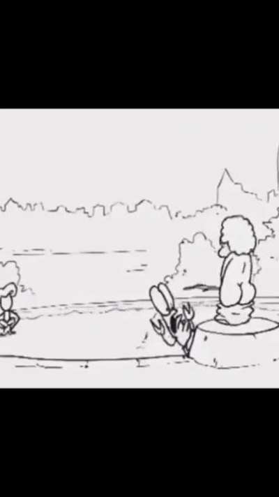Pissing boy