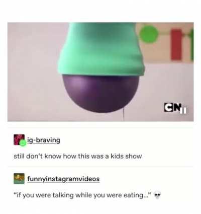 Thanks, I hate vegetables