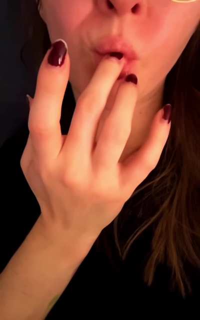 My fingers were exactly where you wish they were 💋
