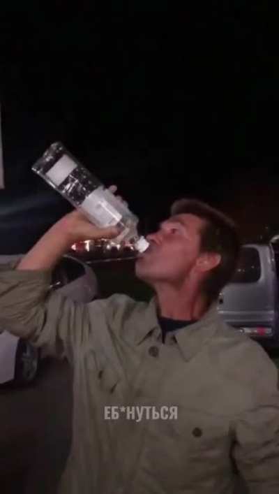 Drinking Russian style