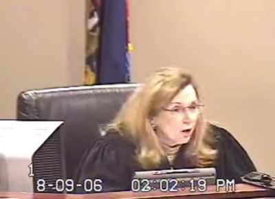 That judge was NOT having any of her BS.