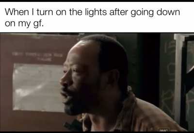 I see red