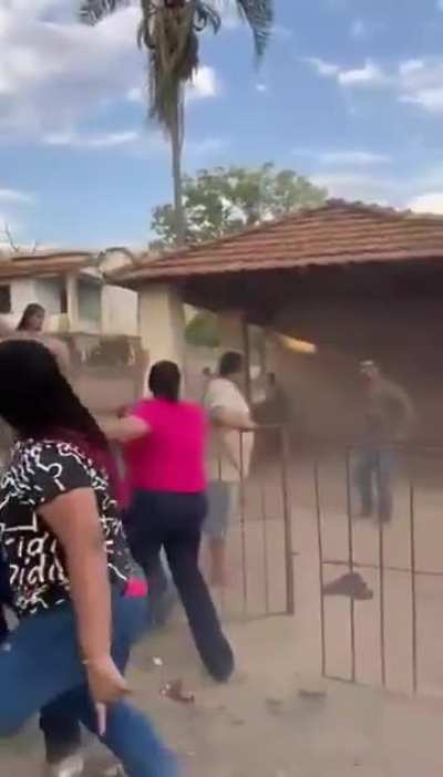 This Wild Public Brawl Reveals a New Layer Every Second