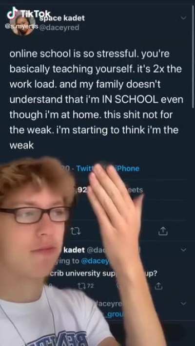 Online school is NOT easier