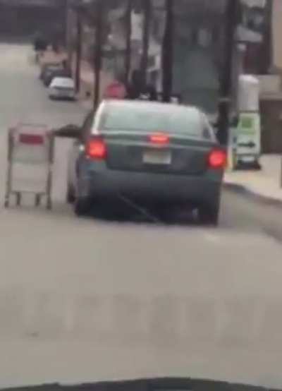 Well, that&rsquo;s one way to return a shopping cart