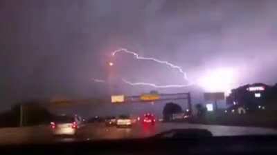 Zeus got angry