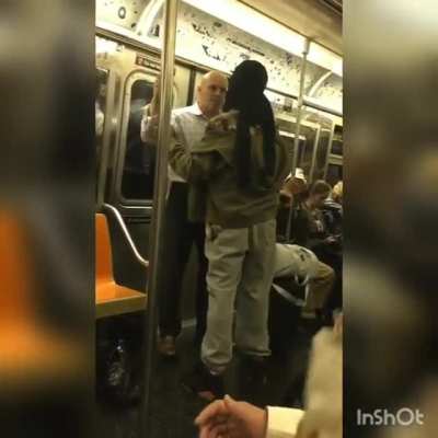 White guy has a patience of a saint