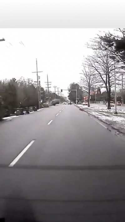 This is why you don't run red lights.