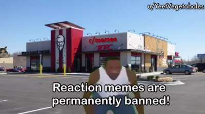 Reaction memes are now permanently banned under rule 1