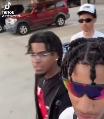 What you gonna do if these guys run up on you?