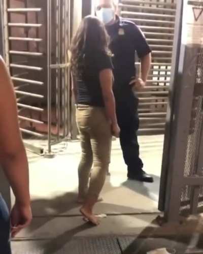 Woman Spits On a Cop and Receives Immediate Consequences