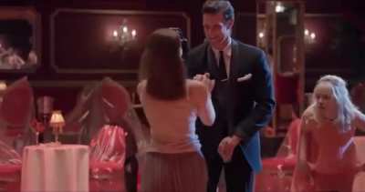 Filming the dance scene in "Last Night in Soho"