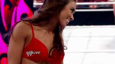 AJ Lee in bikini contest