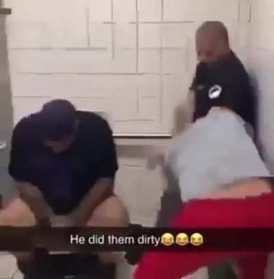 Did them dirty&hellip; literally