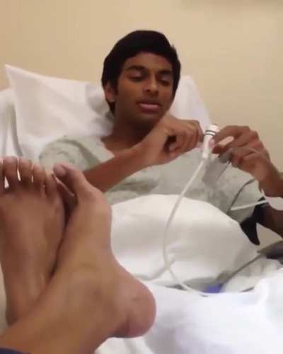 When the morphine hits