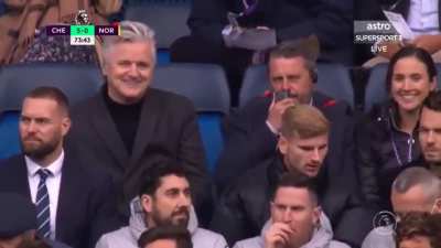 Timo Werner was literally about to cry for not getting the candy