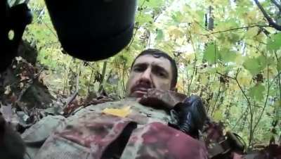 Russian unit 92154 "Senezh" SSO operator briefly films himself after being mortally wounded by Ukrainian SOF
