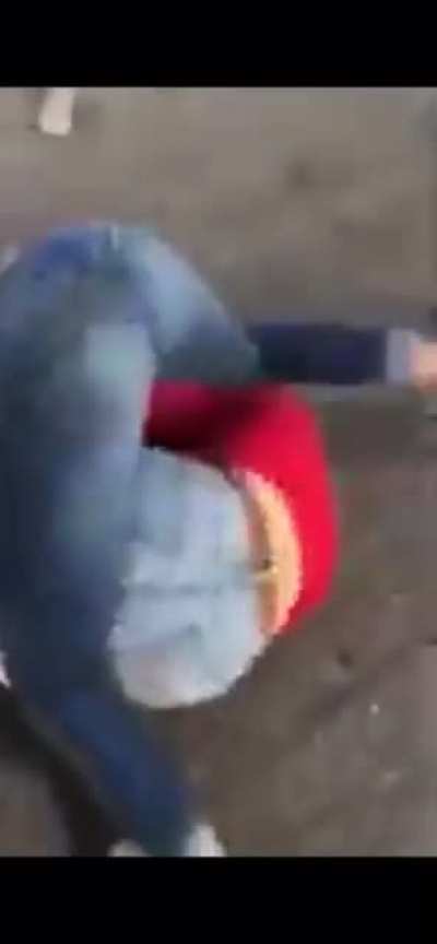Girl Won Even After Getting Jumped Multiple Times