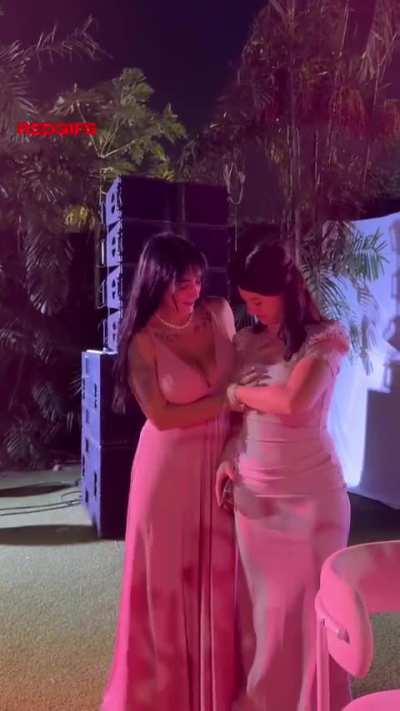 I went on a double date with my sister and our gfs. We were having a fun night until I came back from the bathroom and found out my sisters gf possessed my gf. They were amazed how big my gfs boobs were and used the pearl necklace to take control. &ldquo;Hey wh