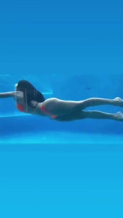 under water ass