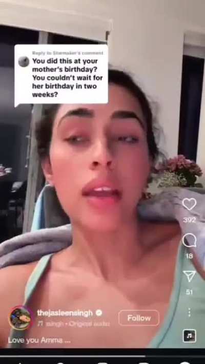 She's crazy