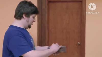 "what you tell me this whole time I've been using just regular scotch tape to fix my brick to my door jam just gonna be revelation" -jontron