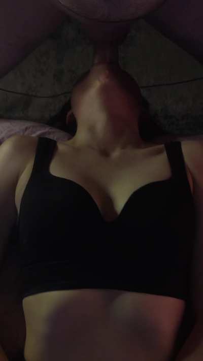 He likes it when I swallow everything