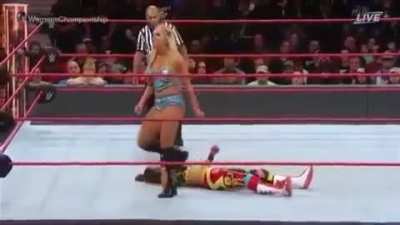 Bayley is Charlotte's footrest
