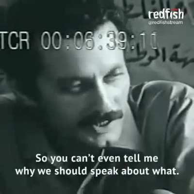 Em mem&oacute;ria de Nakba: h&aacute; 72 anos centenas de milhares de palestinos foram expulsos de suas terras. Ou&ccedil;a a entrevista com Ghassan Kanafani.