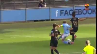 The "penalty" that was called in favour of Manchester City