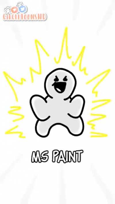 Goofy drawings.