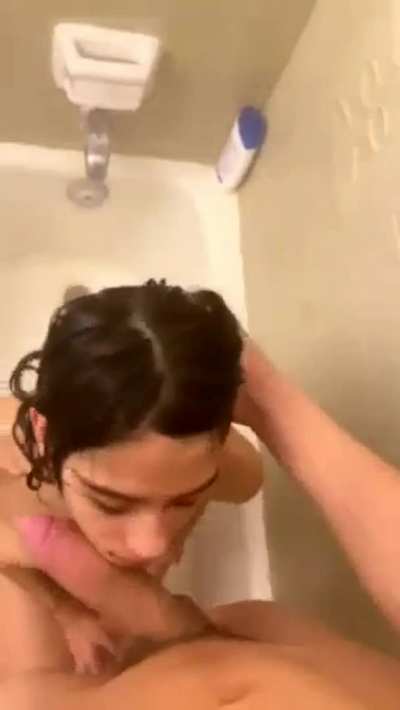 Top job from petite latina