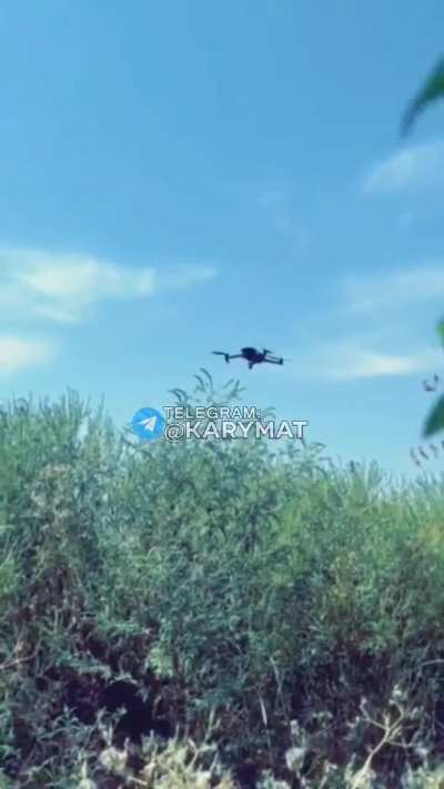 The "Stick" anti-aircraft missile system shoots down a Russian quadcopter