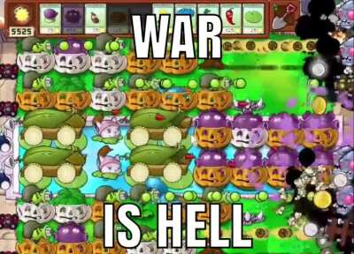 The horrors of war