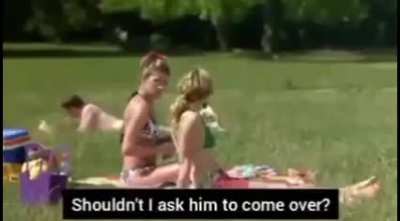 Average German flirting dilemma