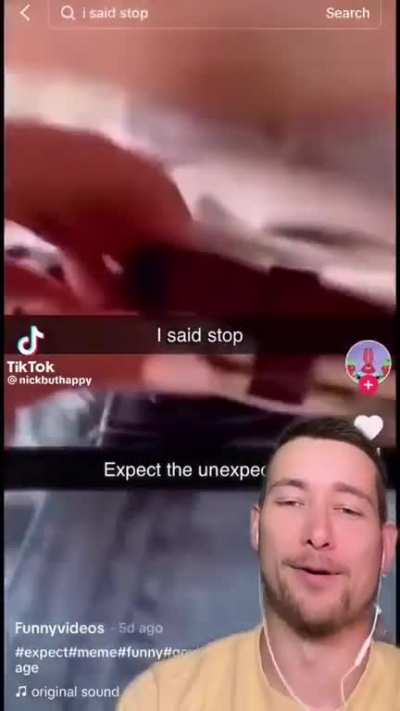 I jumped