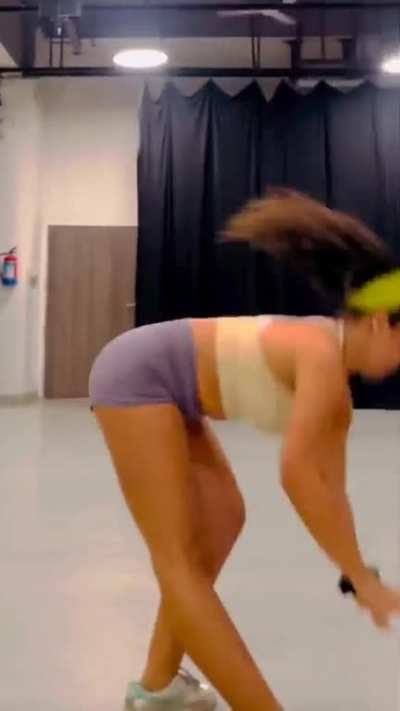 Ashmitatomar in her shorts again