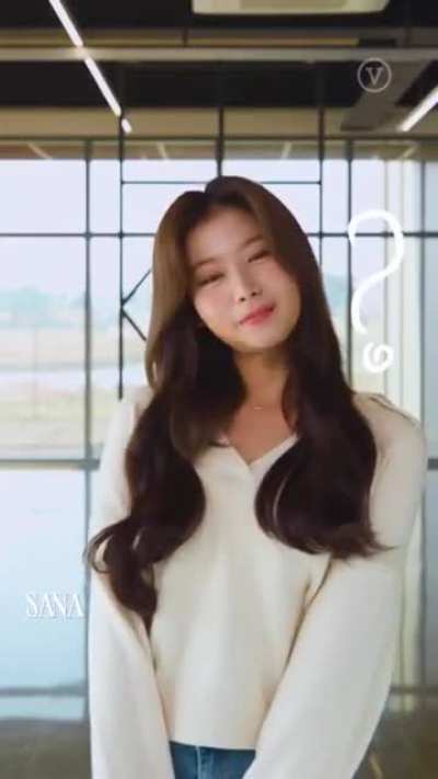 Sana picking up the call
