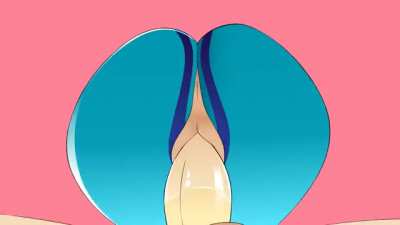 Samus bouncing her thicc buns (Monstrousfrog) [Metroid]