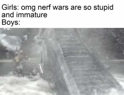 Nerf wars were so much fun