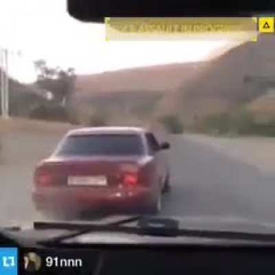 Average Pakistani on seeing sheep on road!