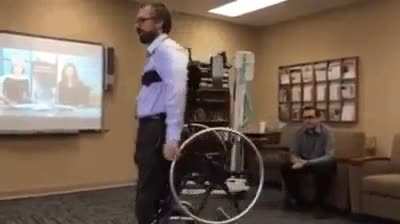 This wheelchair that allows you to "stand up"